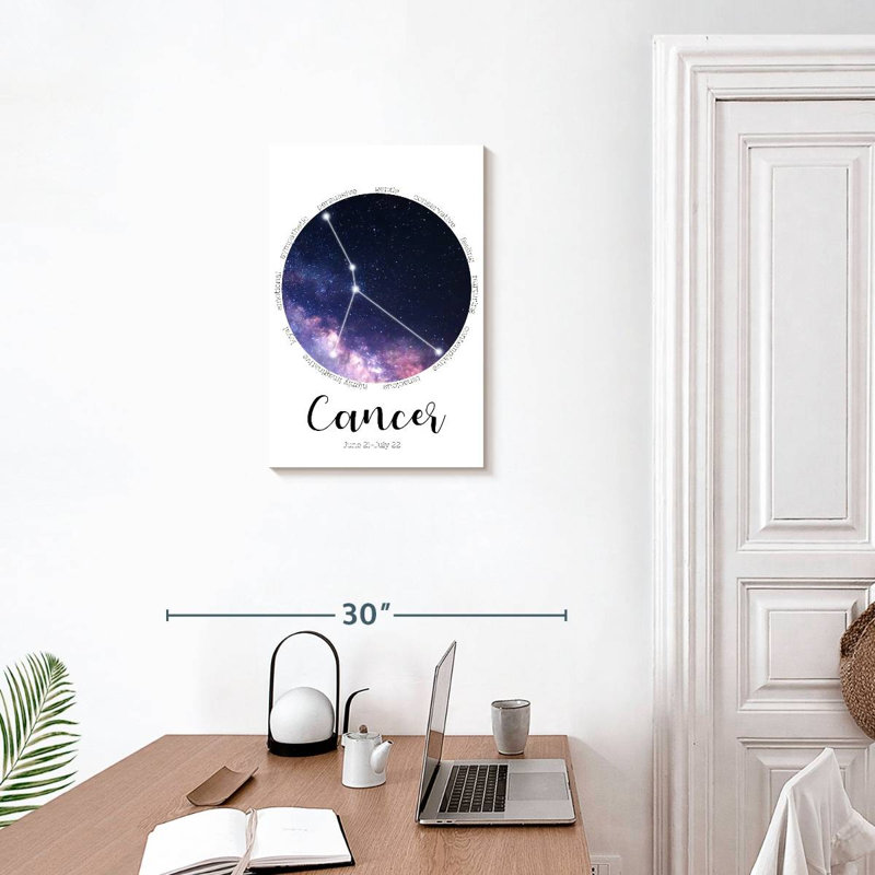 Adella Cancer Star Constellation, 24" H x 16" W