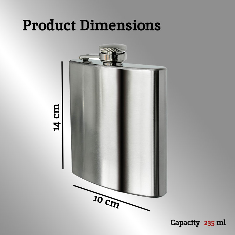 Hip Flask, Silver