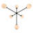 Minna 6-Light Dimmable Sputnik Pendant -1706366050