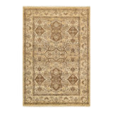 Classic One-of-a-Kind 4' 3" X 6' 3" Hand Knotted Area Rug
