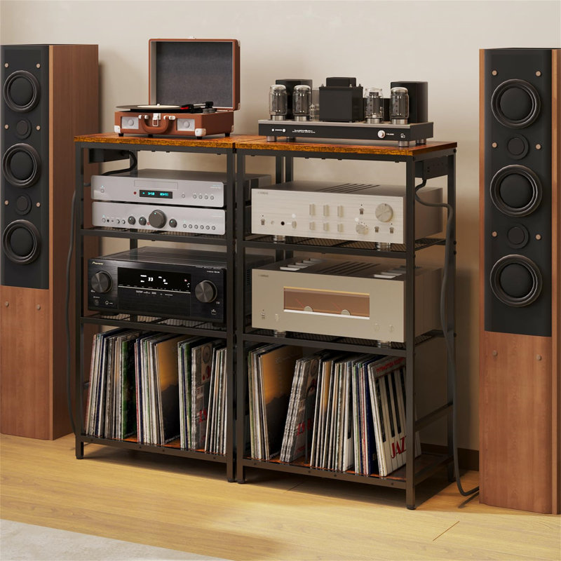 93cm H Media Shelves