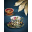 Spode, Creatures Of Curiosity - Teacup & Saucer - Fluted (Snake/Black)