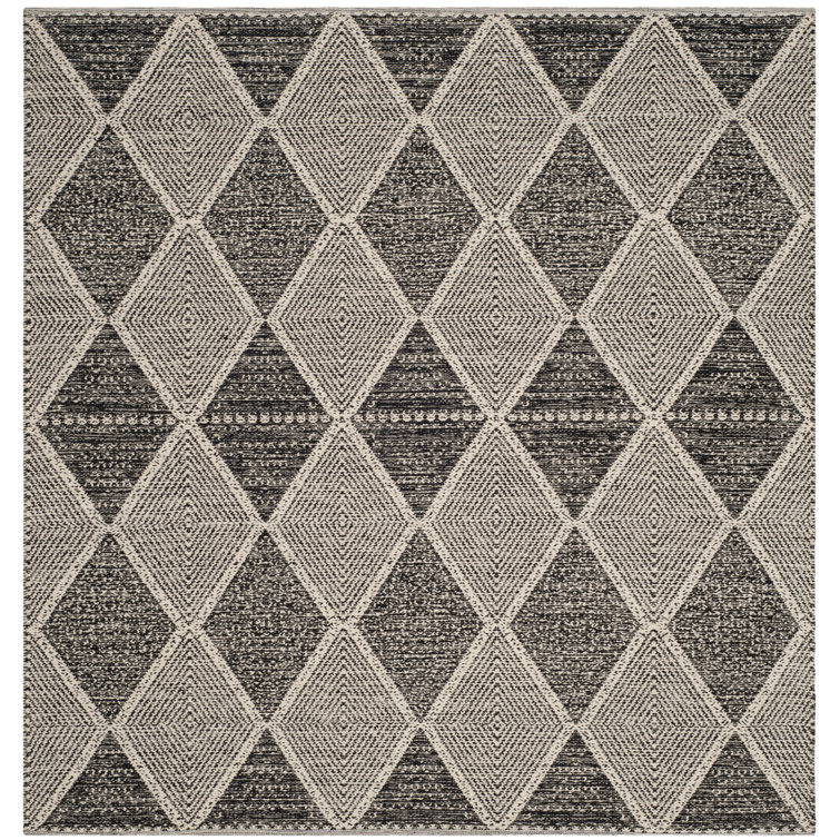 Bester Hand Woven Cotton Geometric Rug