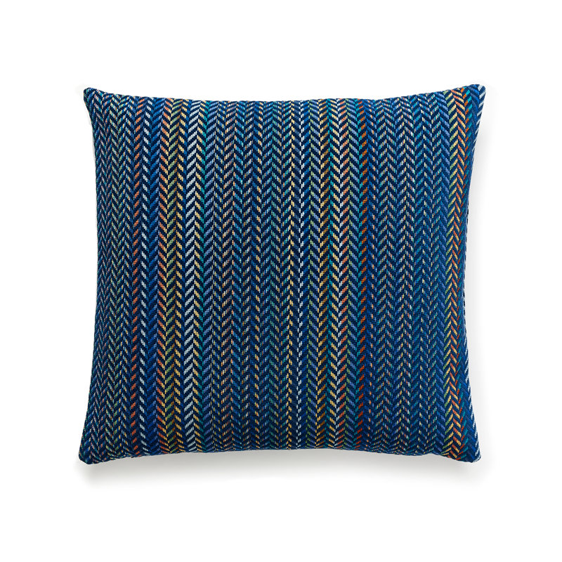 Sahara Square Pillow Cover & Insert, Colbalt