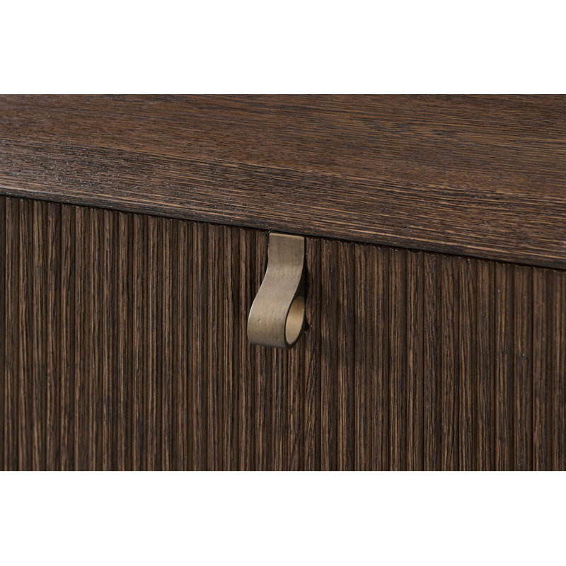 Vienna 2 - Drawer Nightstand, Brown