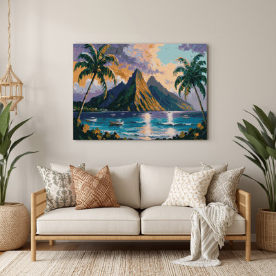 Cities St Lucia Grey Metal Wall Art