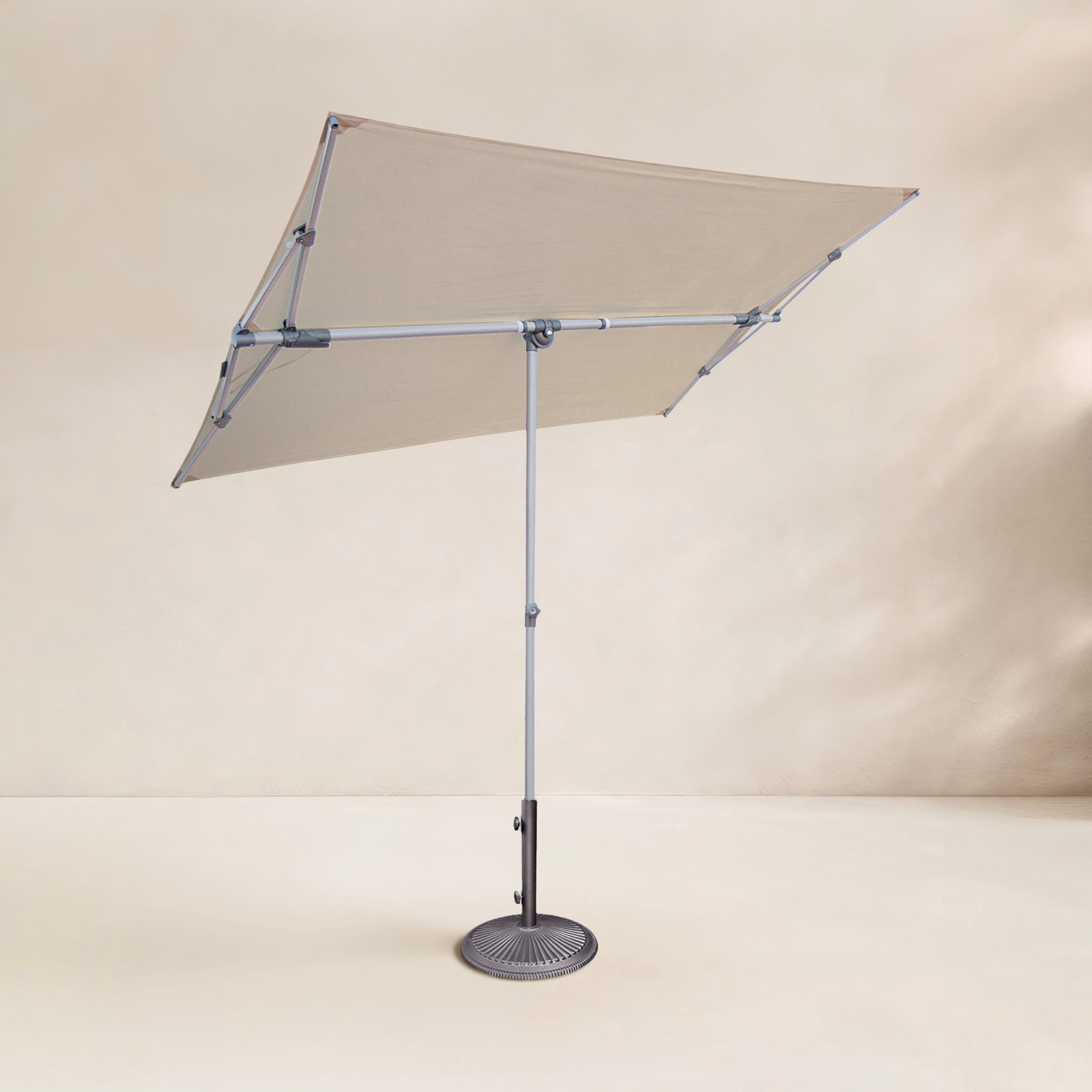 Karlson 83.6'' Outdoor Umbrella, Antique Beige Sunbrella® Canvas