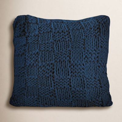 Hand Knitted Pillow Sham