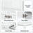 Multi-Functional Bathroom Vanity Sink Cabinet Doors Drawer MDF Board-1507421853