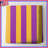 Purple Yellow Stripes Bedding Stripes Bedspread Pattern-123583999