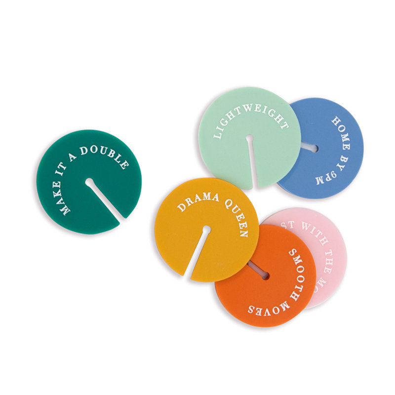 Portico Designs Art of Hosting Drinks Markers - Set of 6