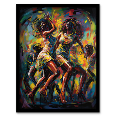 Mayha Black S Modern Dance Africa Contemporary - Single Picture Frame Print