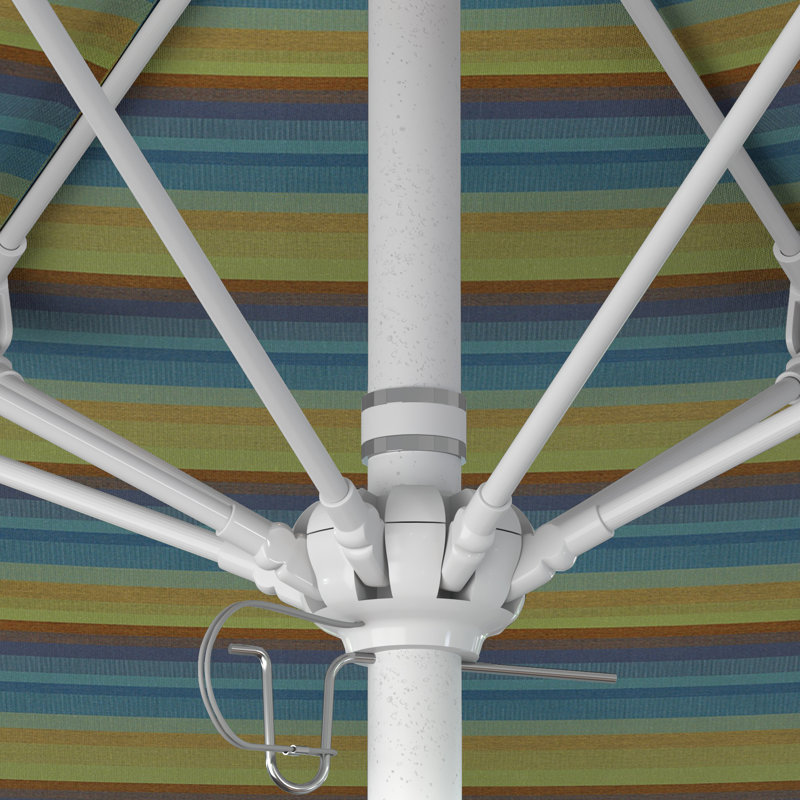 Parasol de marché 90 po Sunbrella, Sunbrella® lagon Astoria, Blanc mat