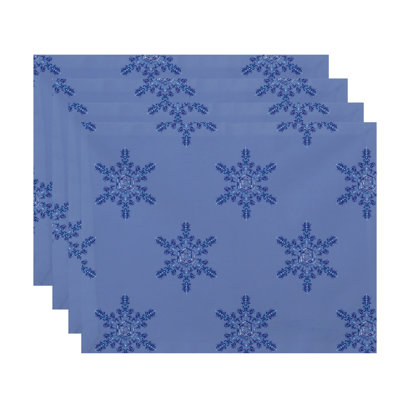 Ensemble de napperons 4 pièces Flurries