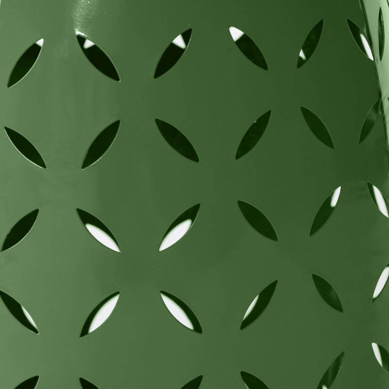 Table de bout cylindrique Babeth, Vert
