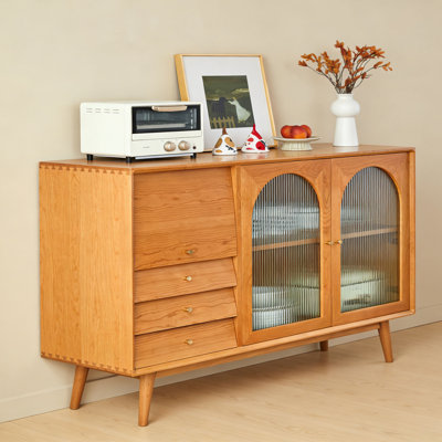 Simple multi-functional storage sideboard