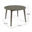 Acacia Wood Dining Table-1432819994