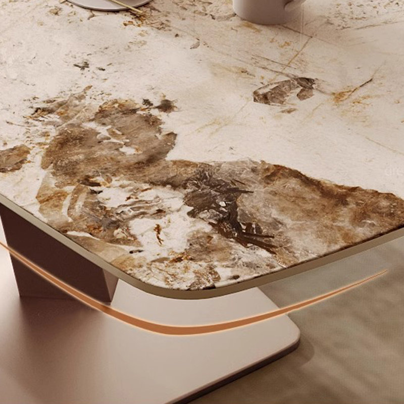 Combinaison de table et de chaise Light Luxury, H 29,9 po x L 62,9 po x l 31,4 po
