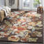 Tapis floral en laine / coton / latex crocheté à la main Emrick Blossom-19268919