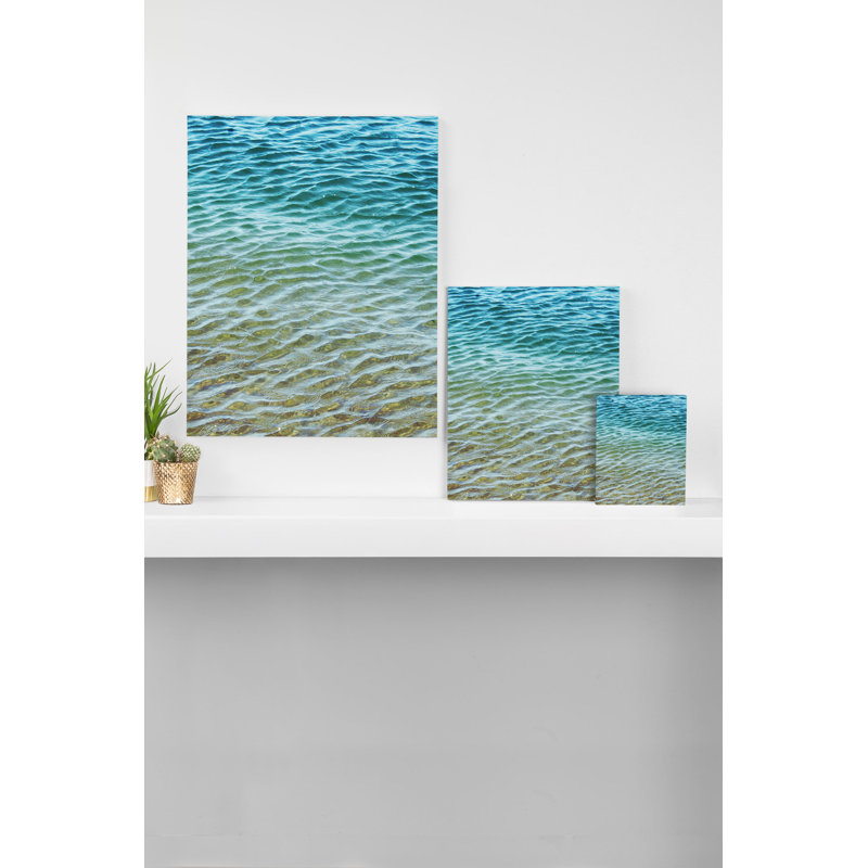 « dégradé sea », photographie sur toile tendue, H 20 po x l 16 po x P 1 po