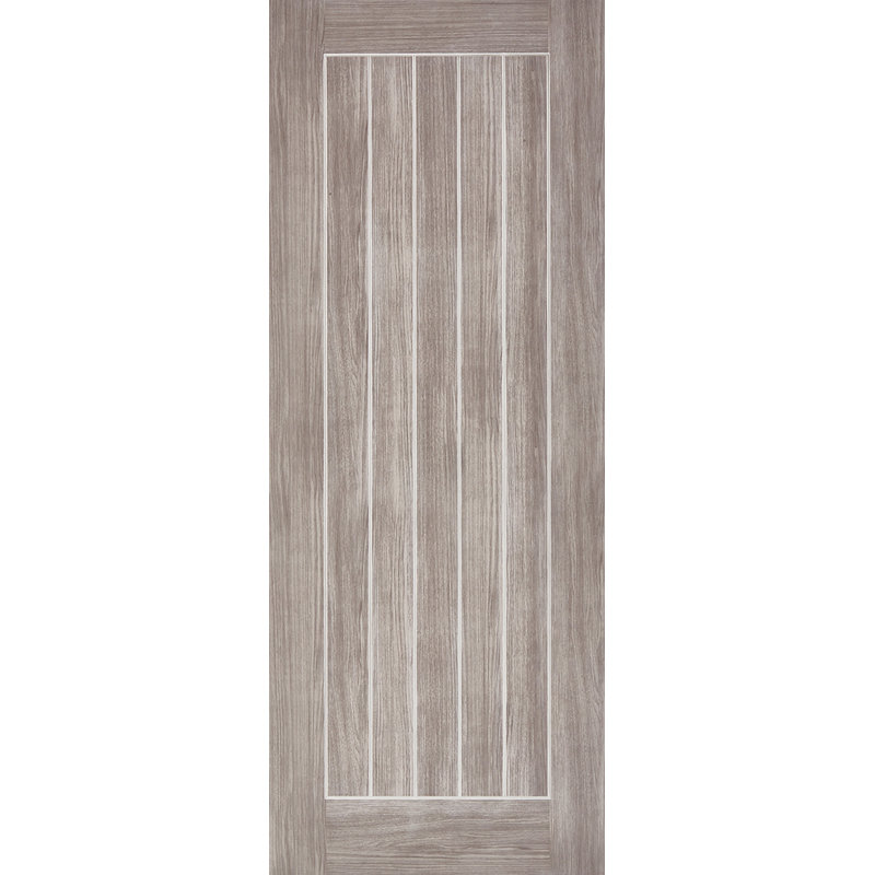Mexicano Laminate Light Grey Internal Door, 198cm H x 61cm W x 3.5cm D