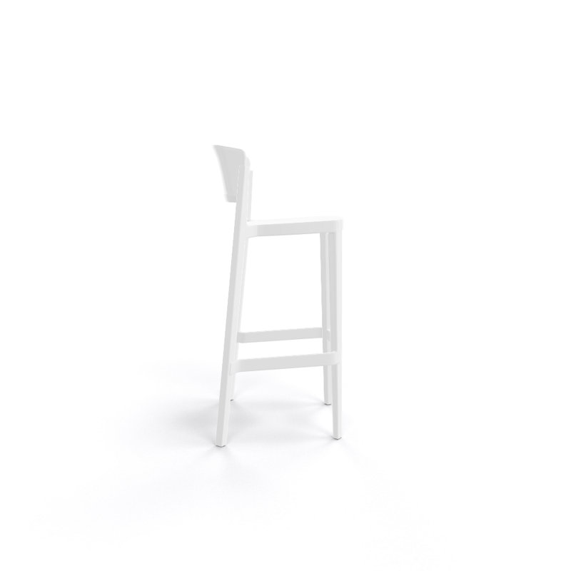 Sevan Outdoor 30'' Bar Stool, White