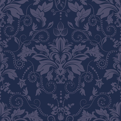 Paulson Peel & Stick Damask Tile