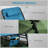 Folding Chaise Lounge Set With 5-Level Reclining Back, Outdoor Lounge Tanning Chair With Padded Seat, Side Pocket & Headrest For Beach, Yard, Patio-1185151648