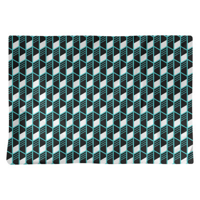 Katelyn Elizabeth Cotton Geometric Rectangle Placemat
