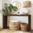 Vollmer U-Shaped Console Table-895661659-868093405