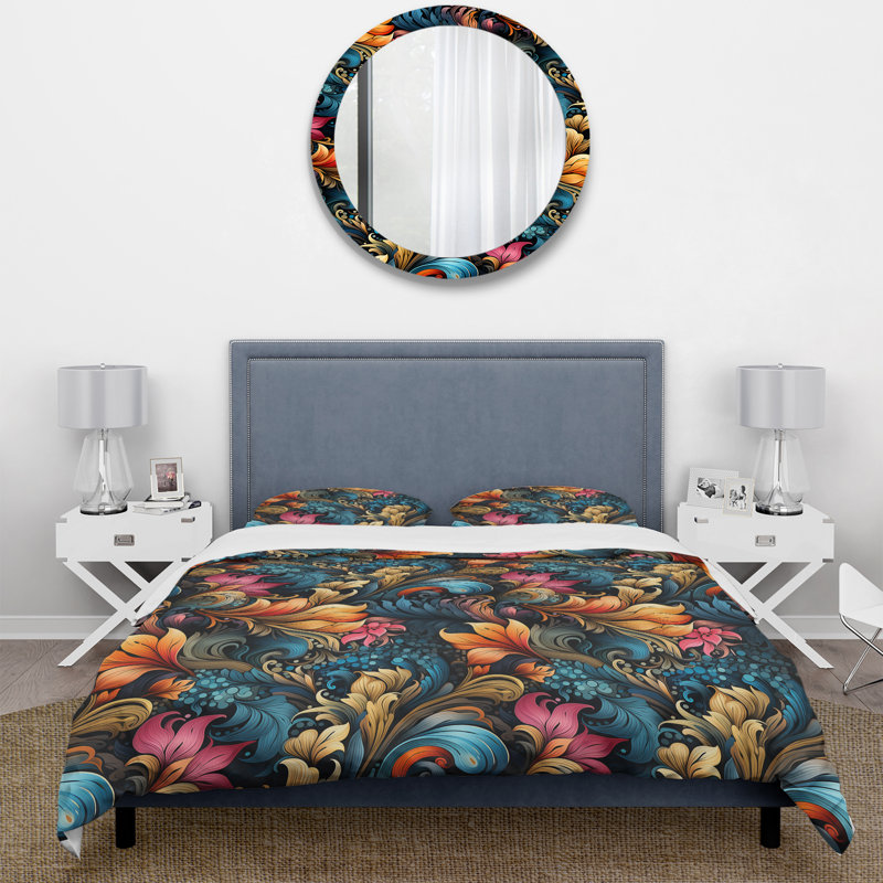 Ensemble de housse de couette Bohemian Rhapsody, Housse de couette pour très grand lit et 2 très