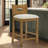 Barrymore Rubberwood Barstool With Fabric Seat-709897680-733367042-709897682