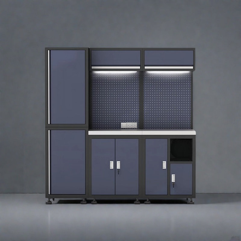 Système de rangement complet pour garage atelier