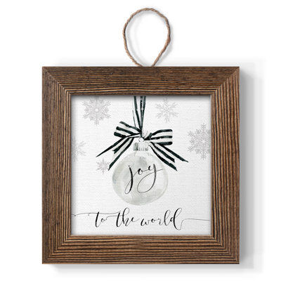 5.25'' Wood Photo Ornament