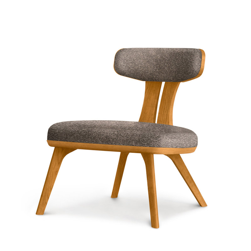Estelle - Chaise longue, Ardoise, Cerisier naturel
