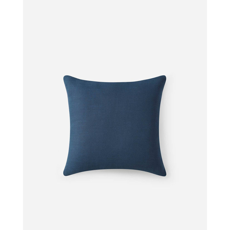 Square Pillow Cover & Insert, Baritone Blue