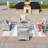 4-Person Outdoor Gray Seating Set