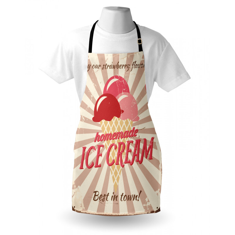 Tablier crème glace