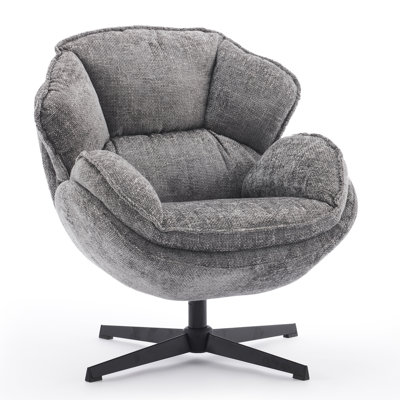 Upholstered Fabric Armchair
