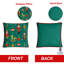 Green Square Cushion