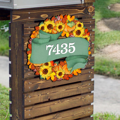 Sunflower Round Wall Plaque