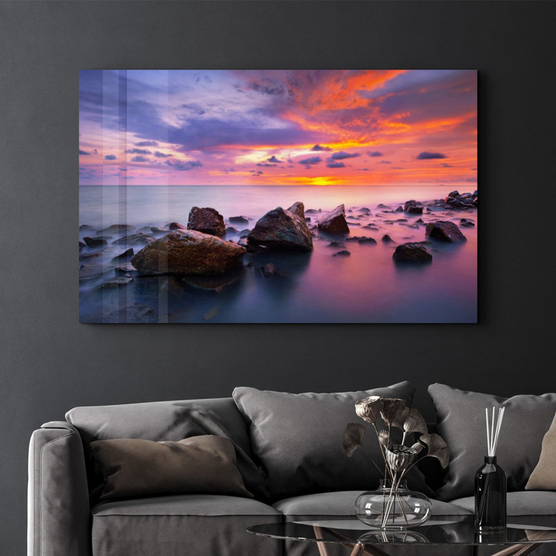 Decorative Tempered Glass Painting