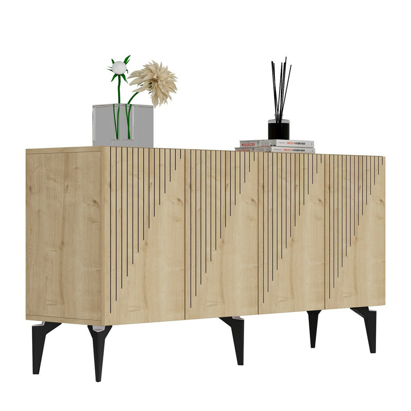 Olivia 79cm Console Table, Sapphire Oak