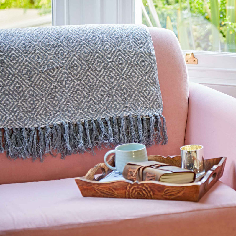 Throw Blanket, Grey