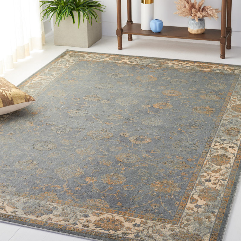 Bassey Performance Oriental Rug, Rectangle 5'1" x 7'6"