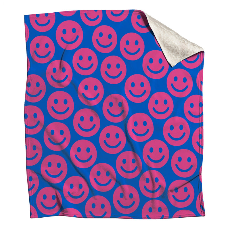 Couvertures roses, L 50 po x H 60 po