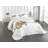 Colorful Bedspread Set Chameleon on Branch Multicolor-105654420