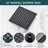 10 Inch Wall-Mounted Shower System With Waterfall Tub Spray And Handheld Shower Head