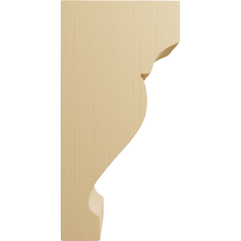 Corbeille en bois Dearborn, Aulne, H 6 po x l 1,75 po x P 3 po