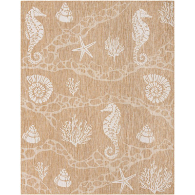 Tapis contemporain Aycan couleur taupe